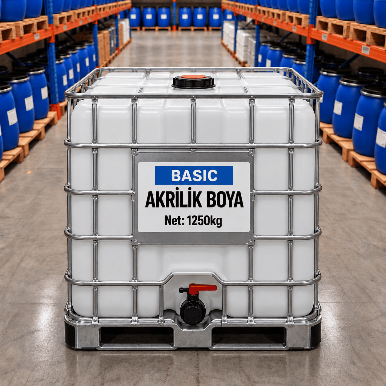 Basic Akrilik Boya 1250kg Tank