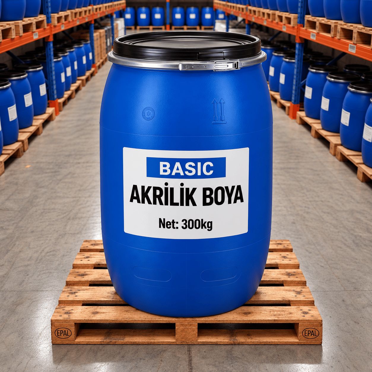 Basic Akrilik Boya 300kg Varil