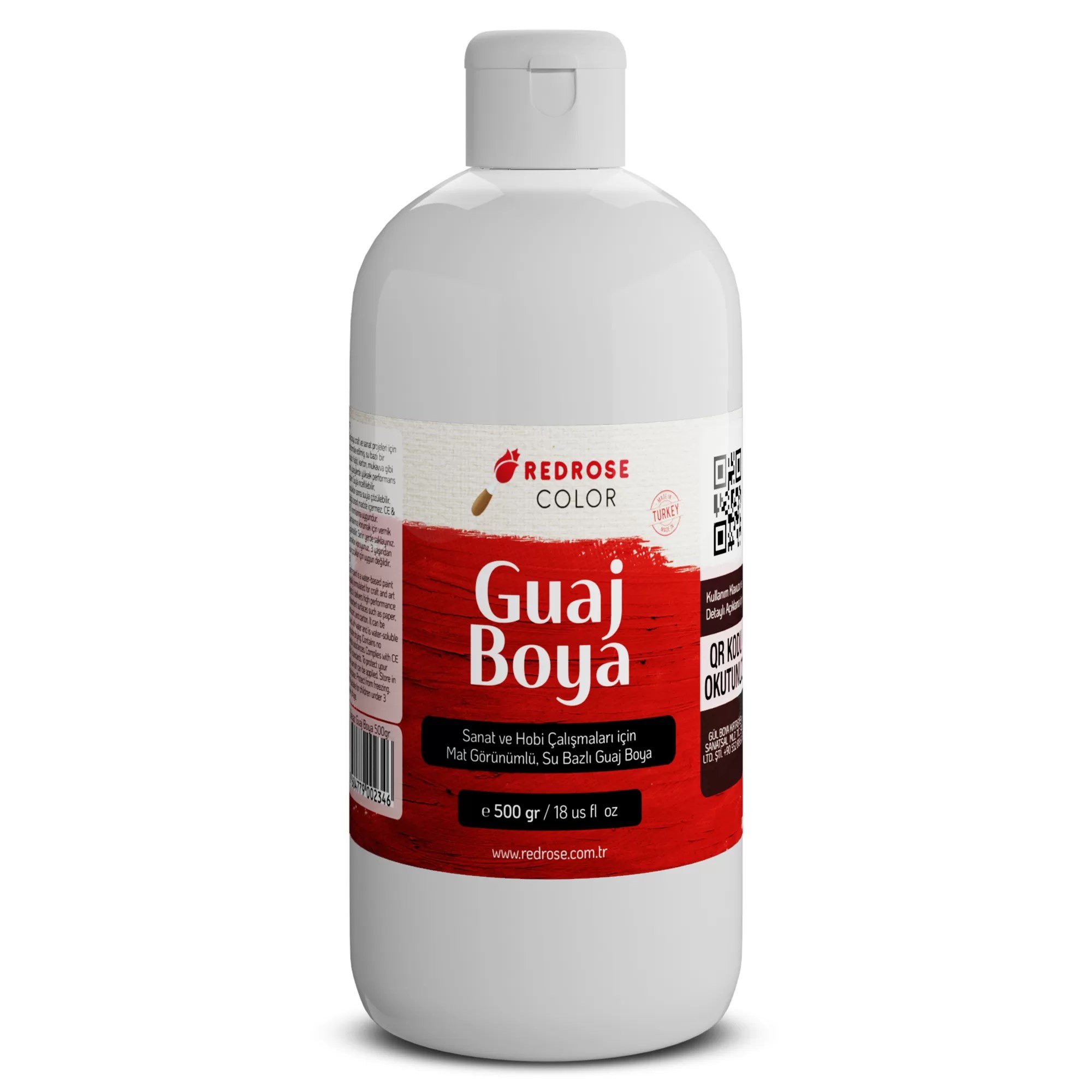 Beyaz Guaj Boya 500gr