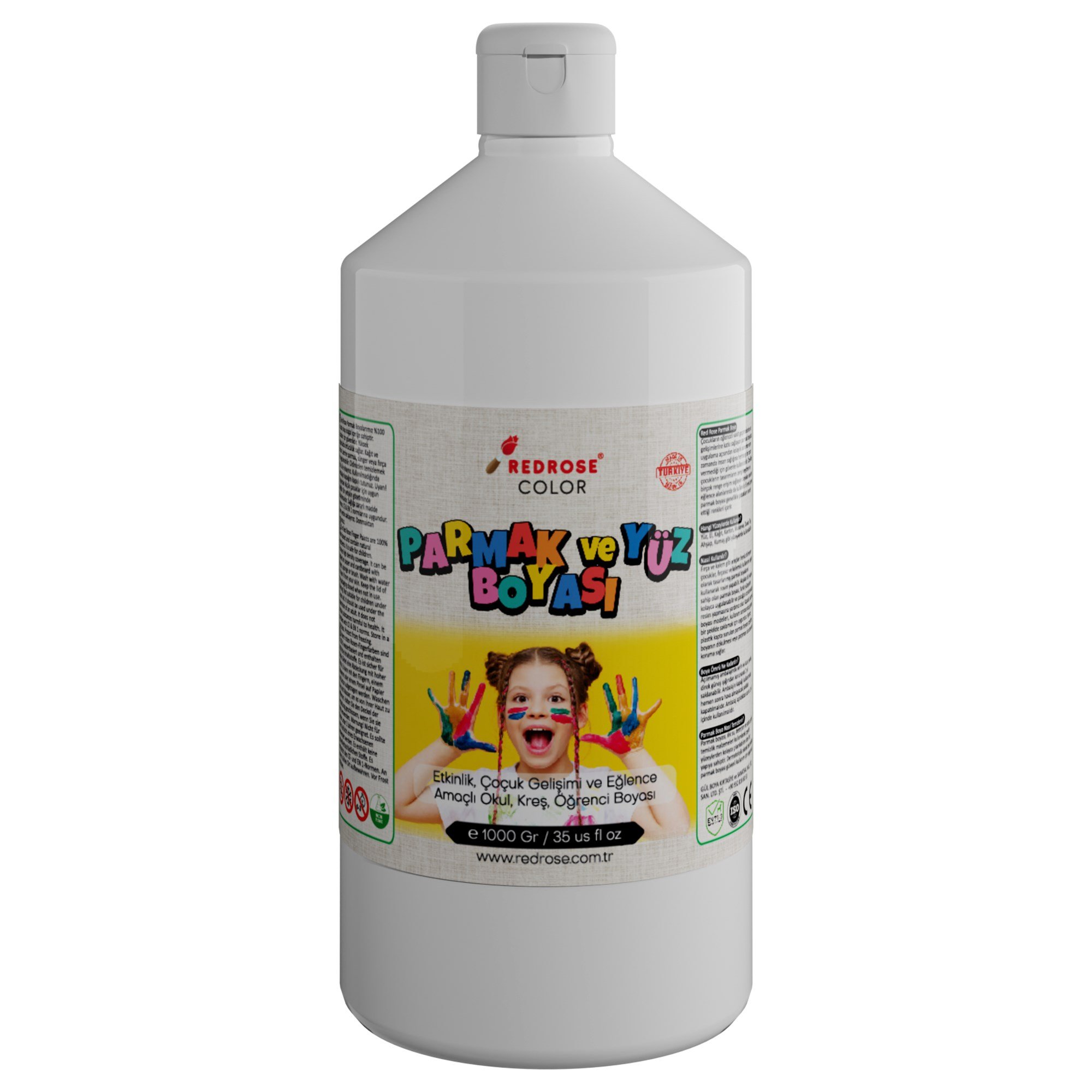 Beyaz Parmak Boyası 1000gr