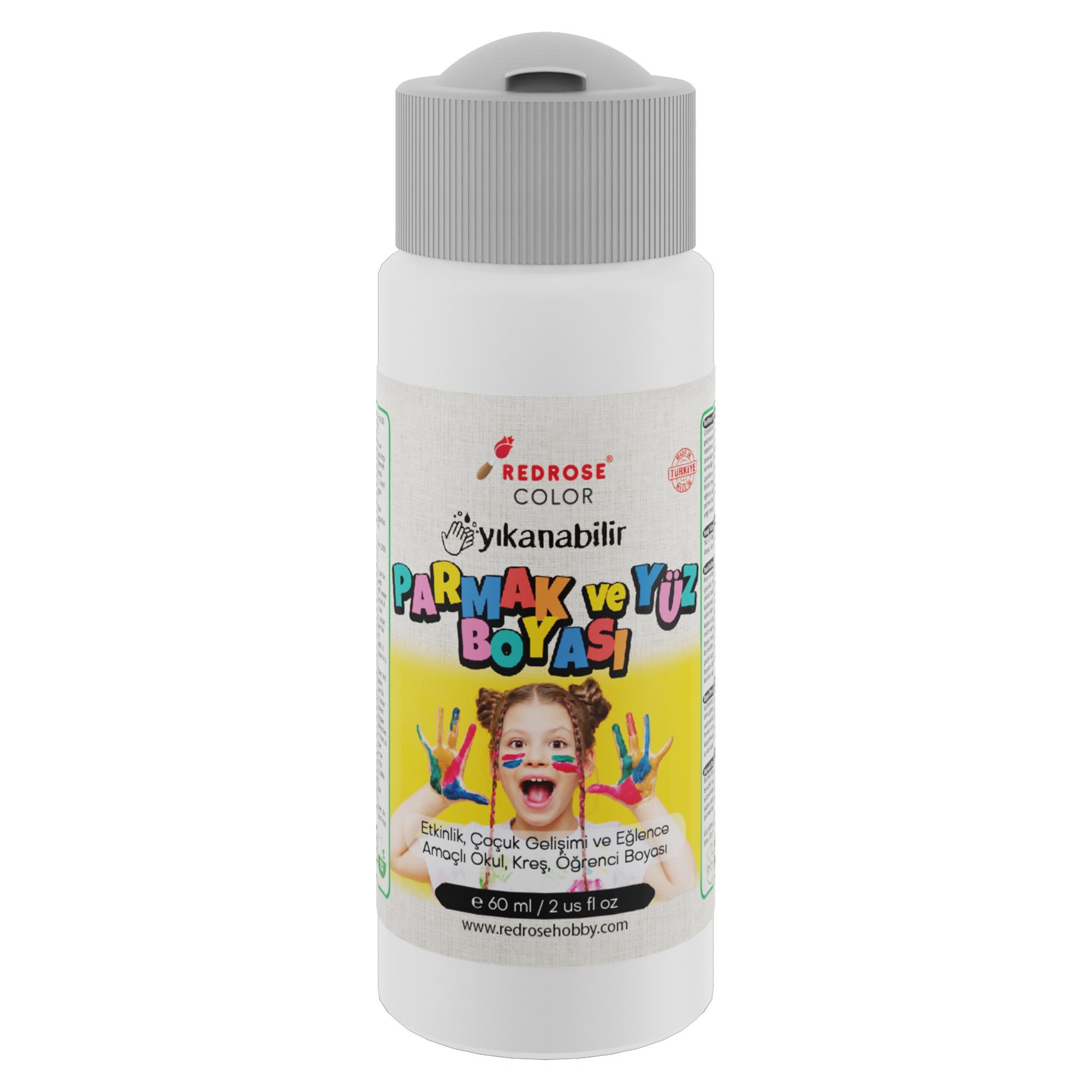 Beyaz Parmak Boyası 60ml