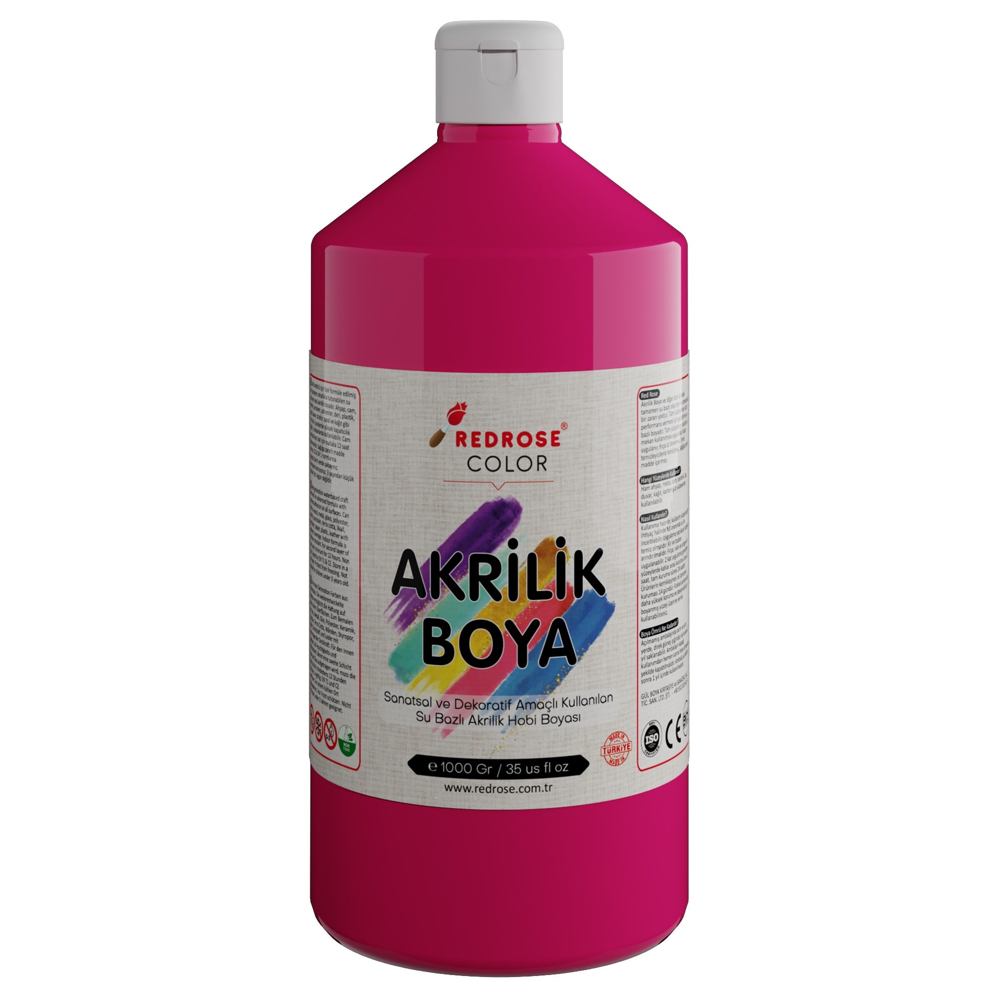Fuşya Akrilik Boya 1000gr