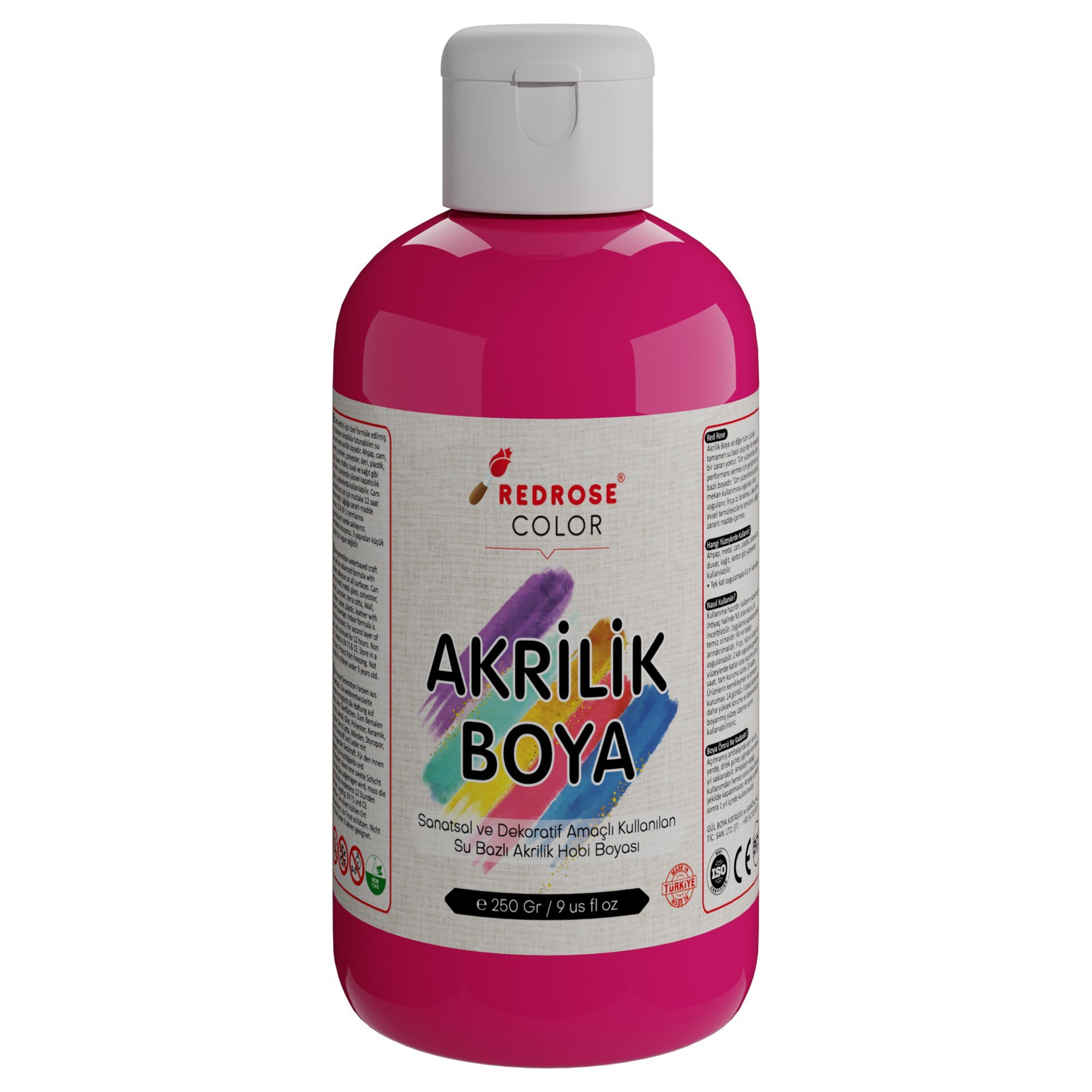 Fuşya Akrilik Boya 250gr