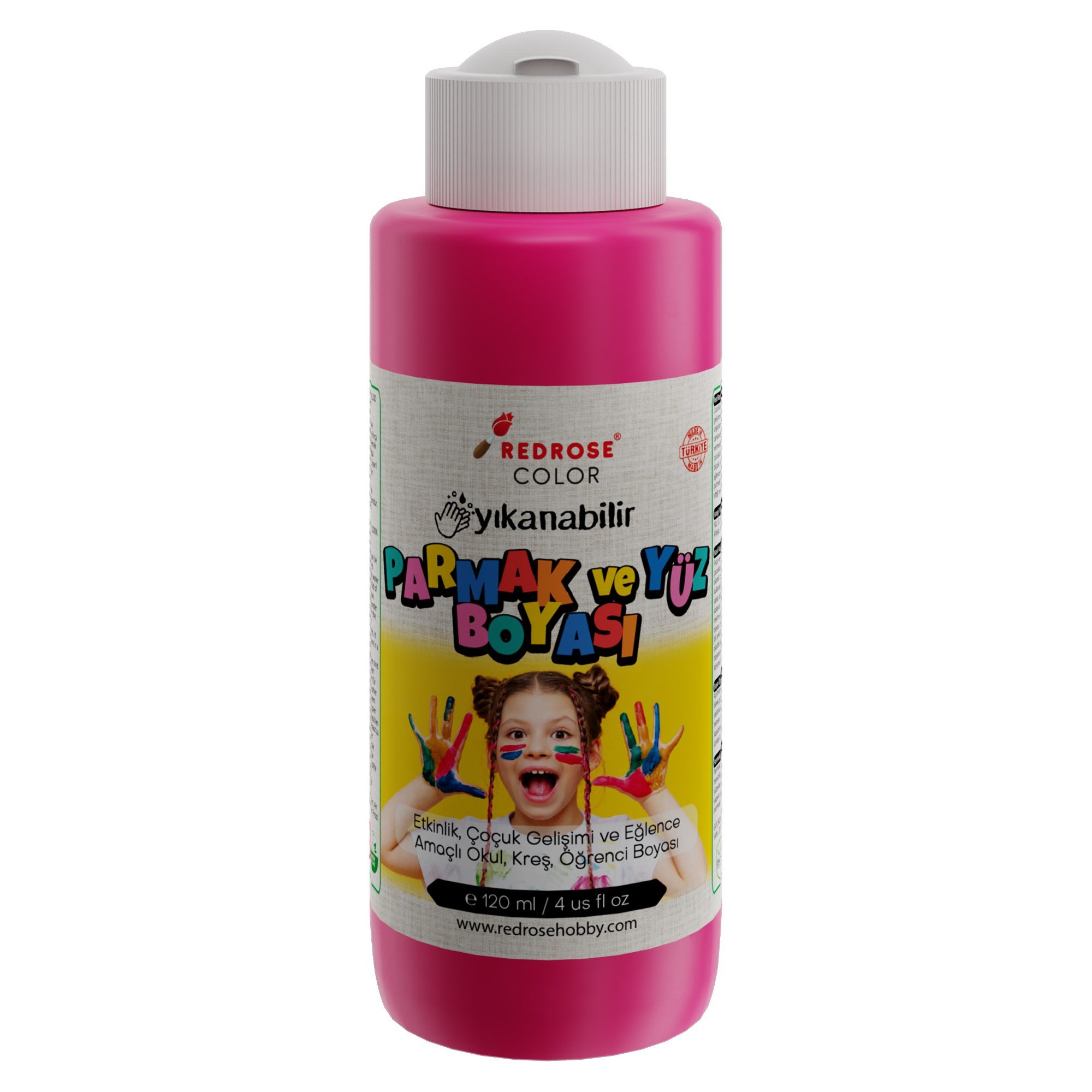 Fuşya Parmak Boyası 120ml