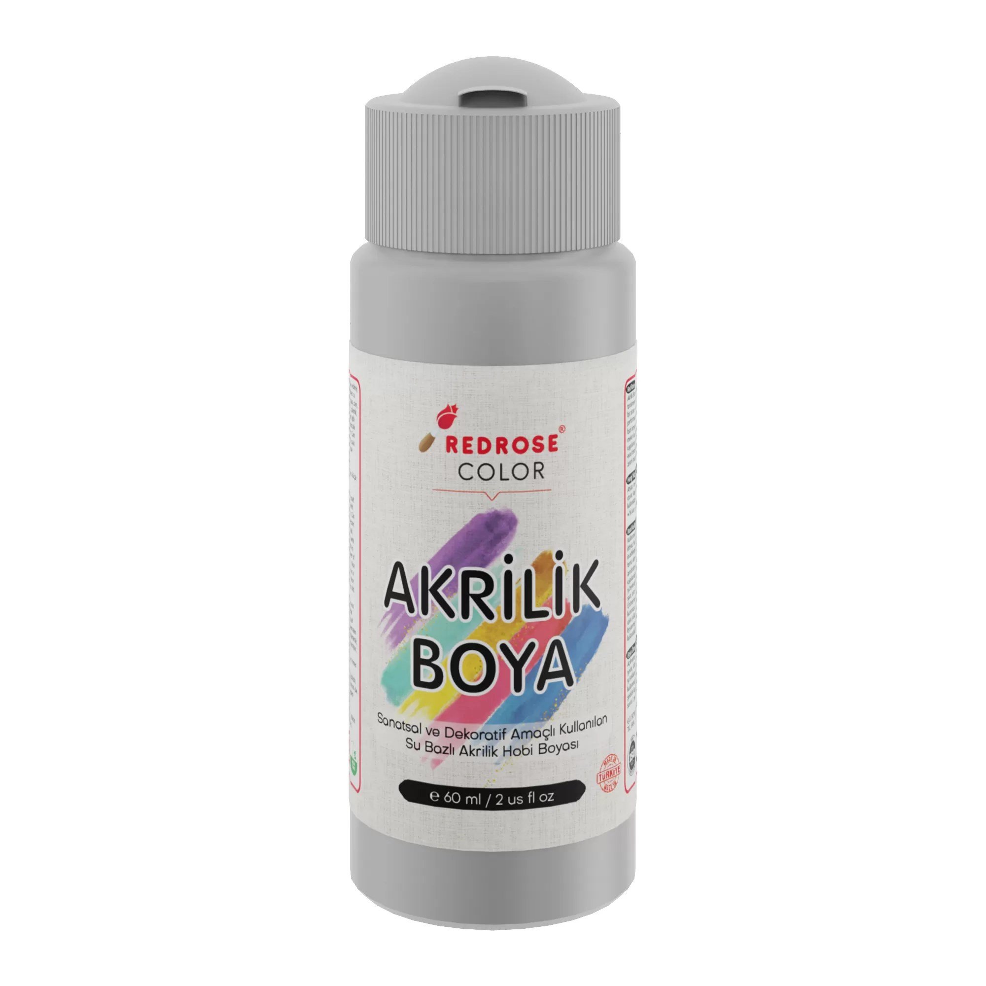Gri Akrilik Boya 60ml