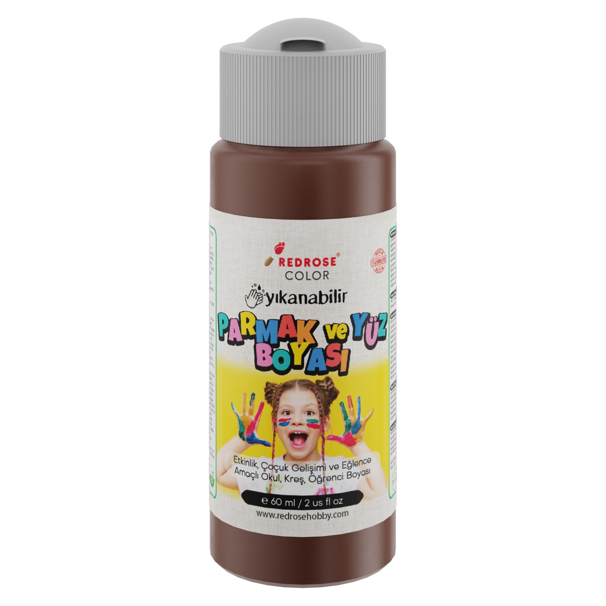 Kahverengi Parmak Boyası 60ml
