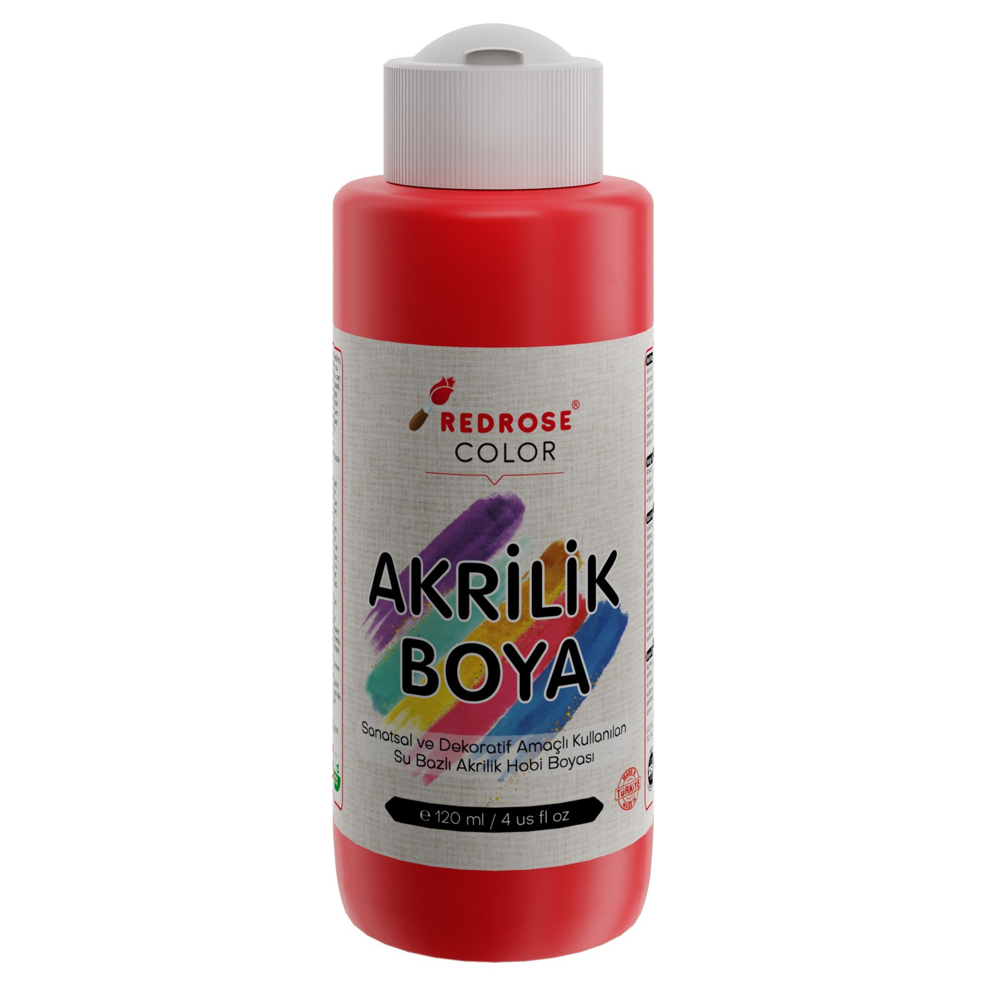 Kırmızı Akrilik Boya 120ml