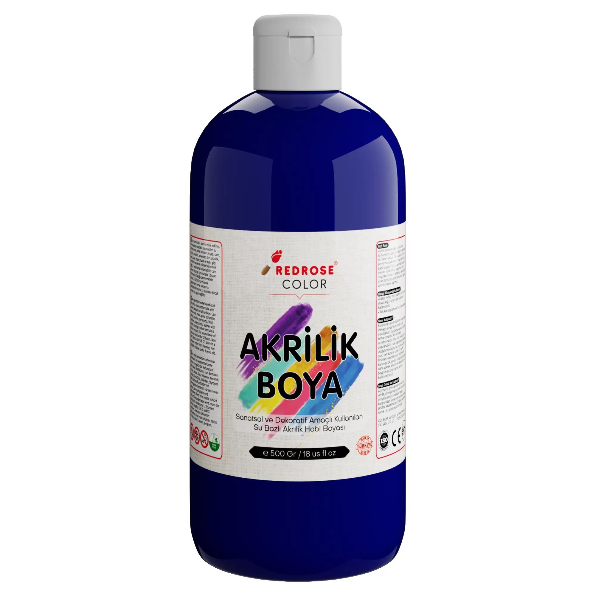 Lacivert Akrilik Boya 500gr