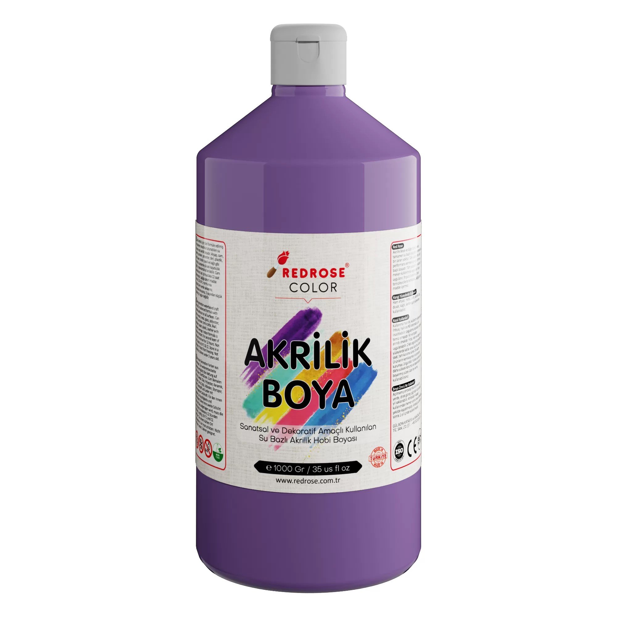 Lila Akrilik Boya 1000gr