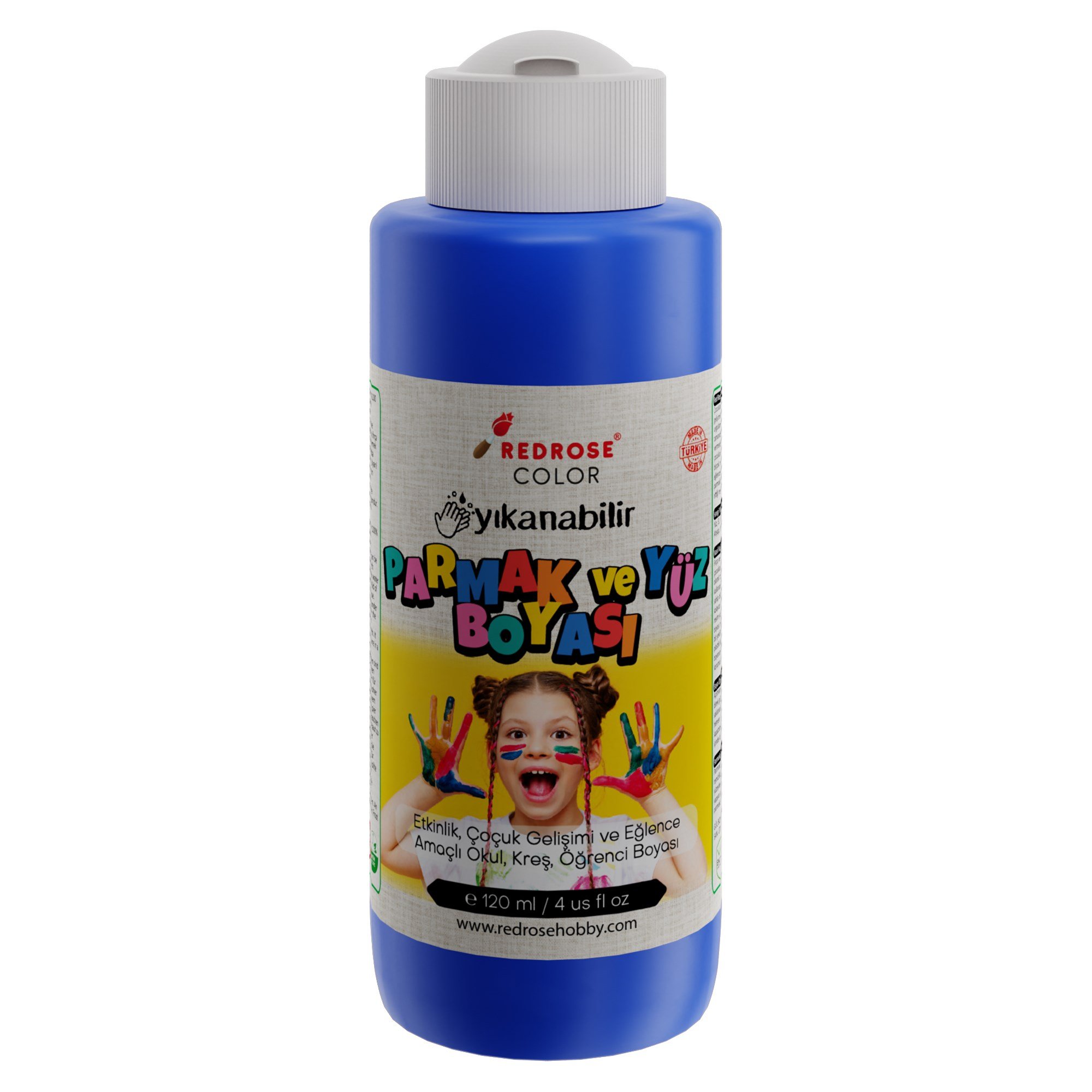 Mavi Parmak Boyası 120ml