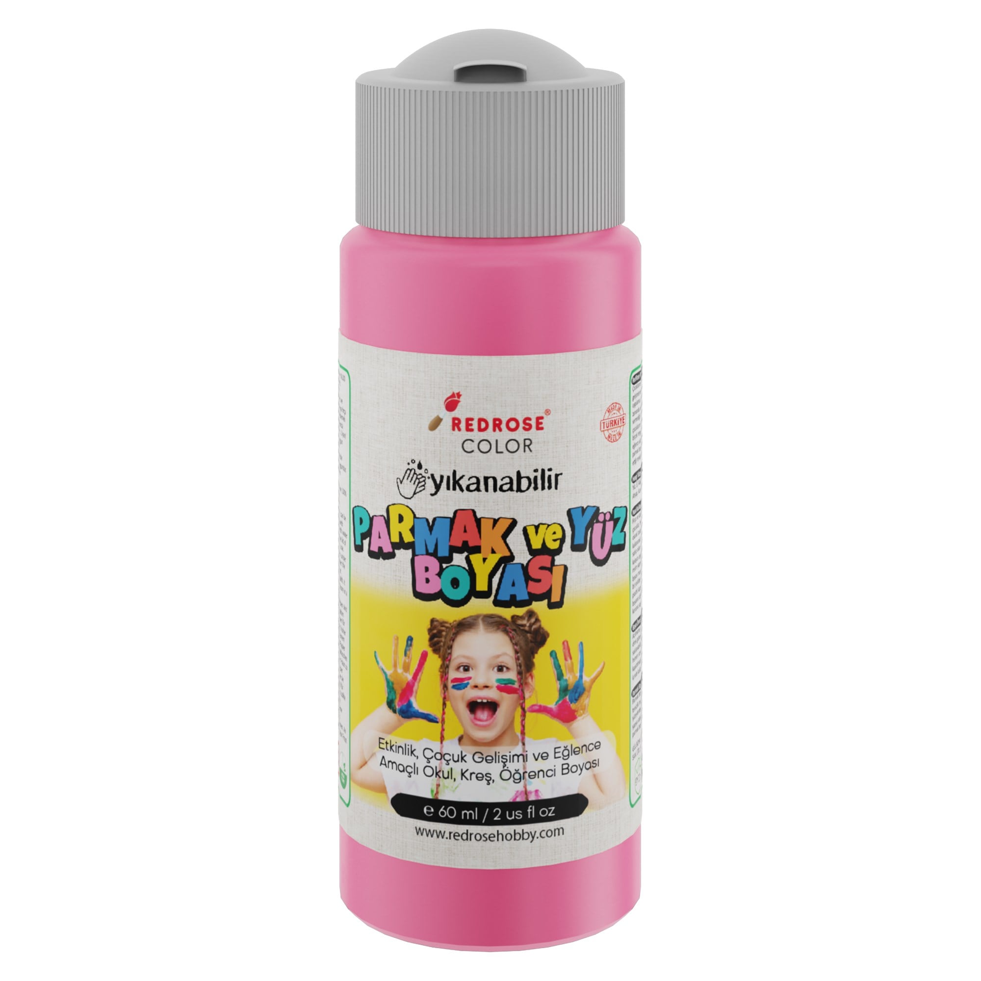 Pembe Parmak Boyası 60ml