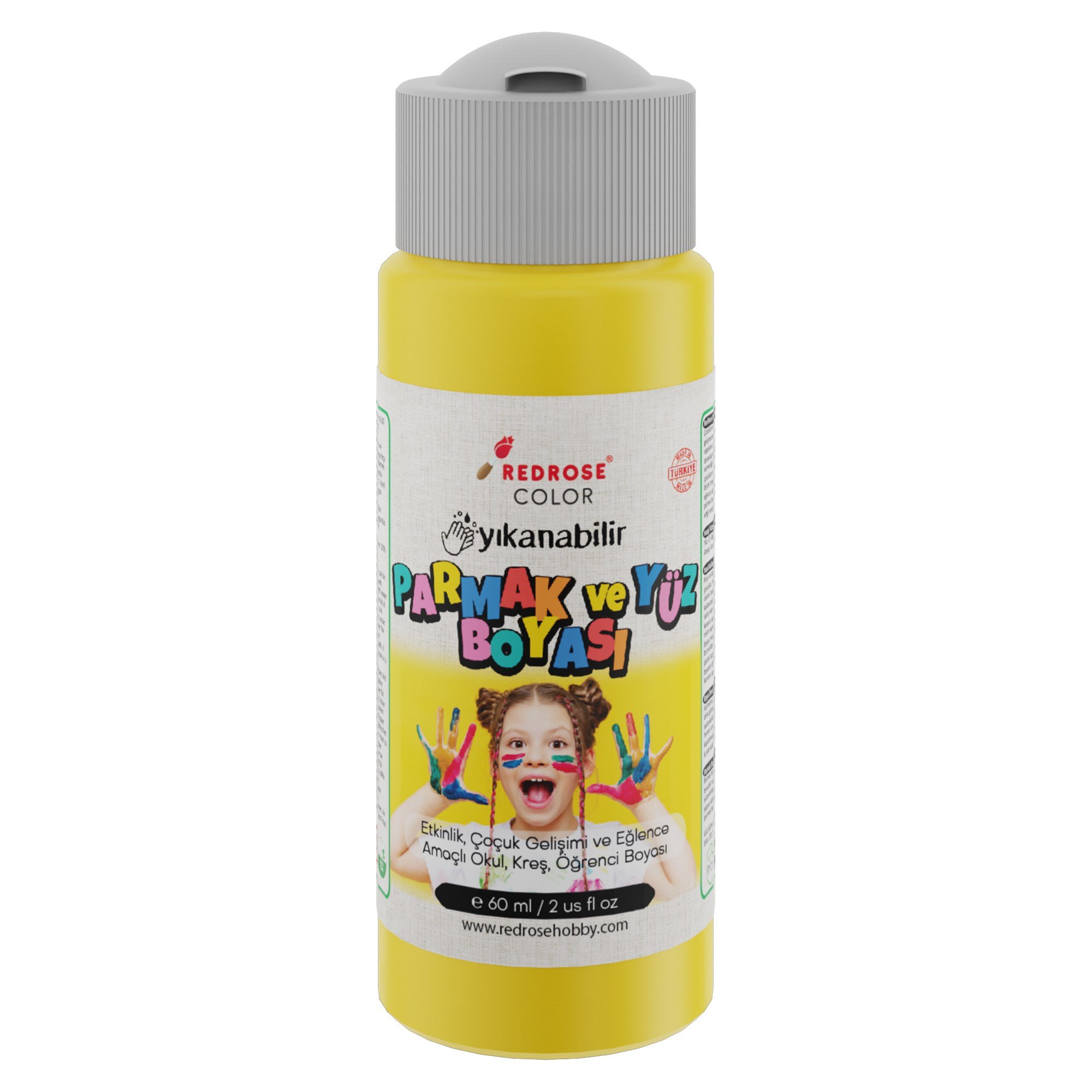 Sarı Parmak Boyası 60ml