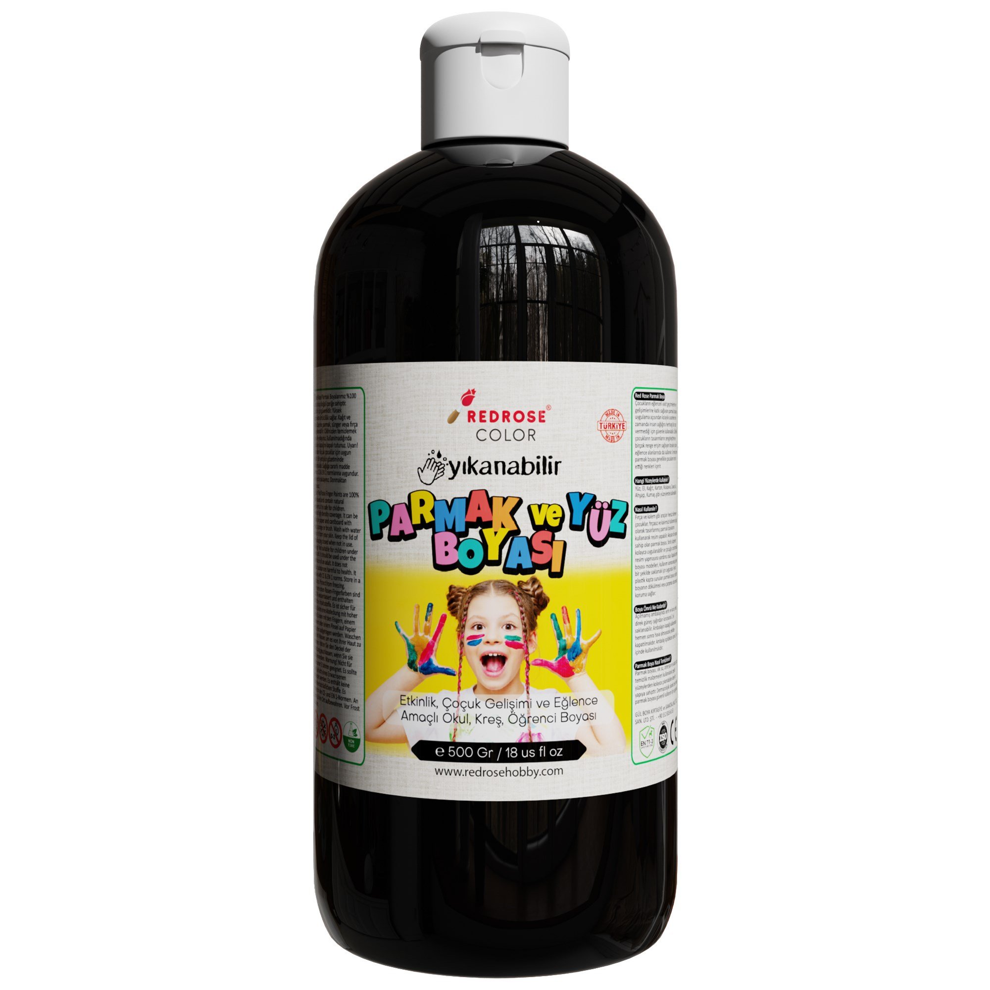Siyah Parmak Boyası 500gr