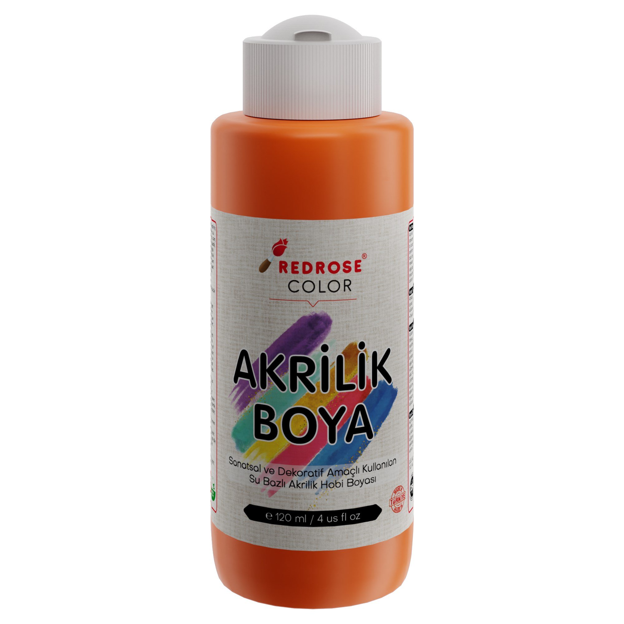 Turuncu Akrilik Boya 120ml