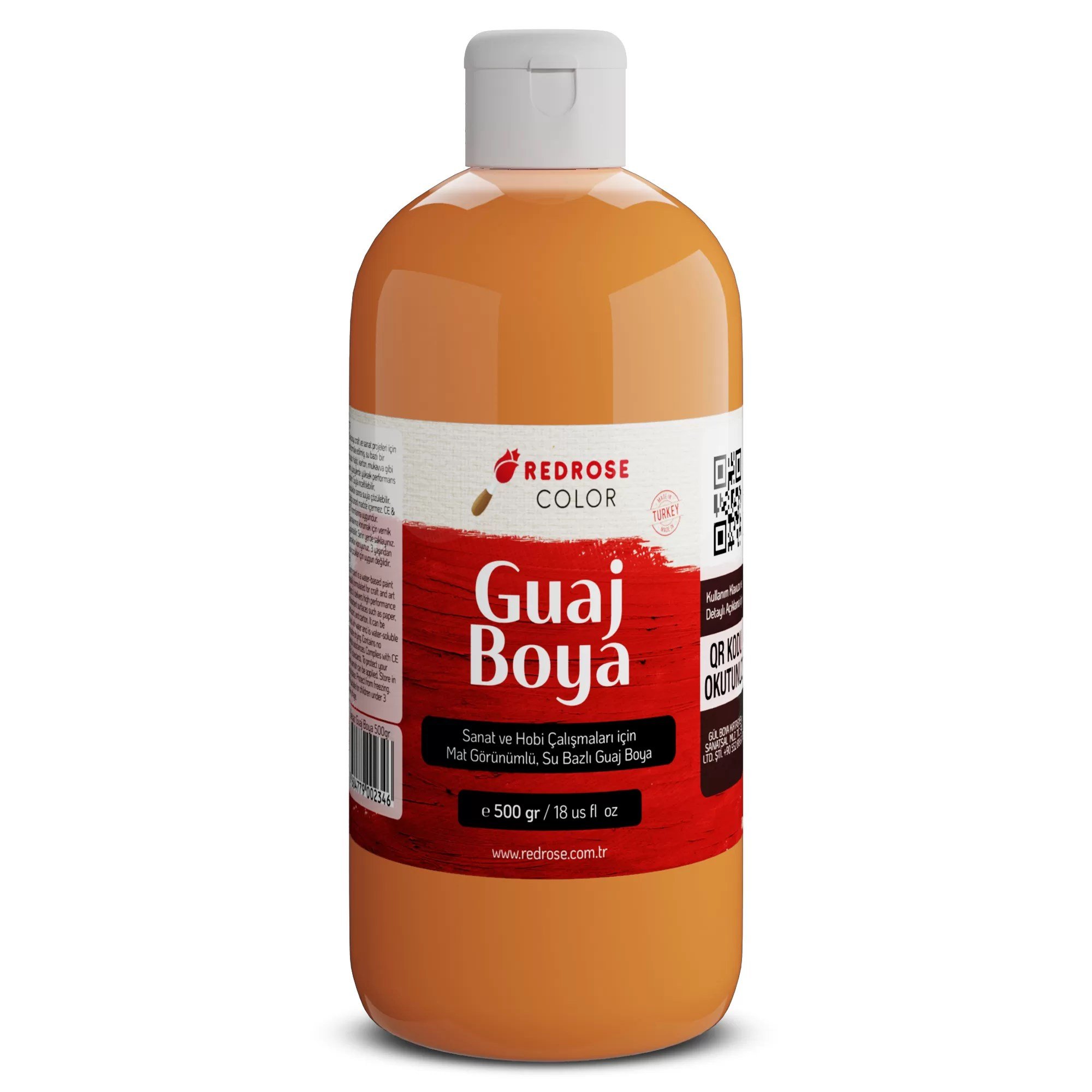 Turuncu Guaj Boya 500gr