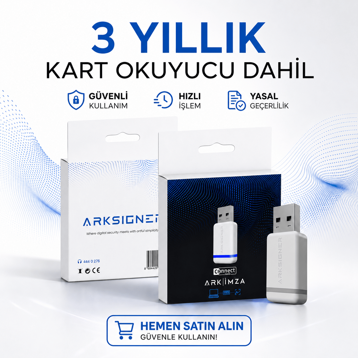 ArkSigner 3 Yıllık E-İmza