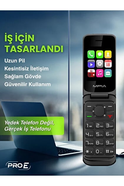Mpia Pro E Kapaklı Telefon