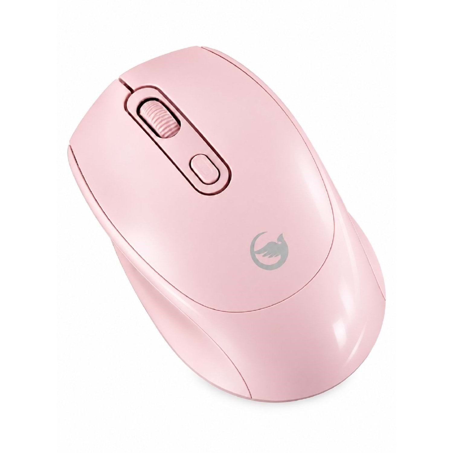 SPRANGE SR-M4 Kablosuz & Bluetooth 5.4 Şarjlı Mouse Pembe