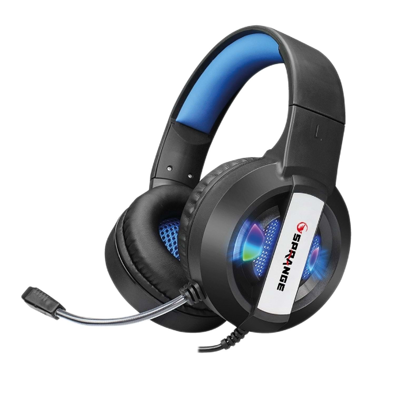 SPRANGE SR-X11 7+1 LED Işıklı Mikrofonlu Oyuncu Pc Kulaklık