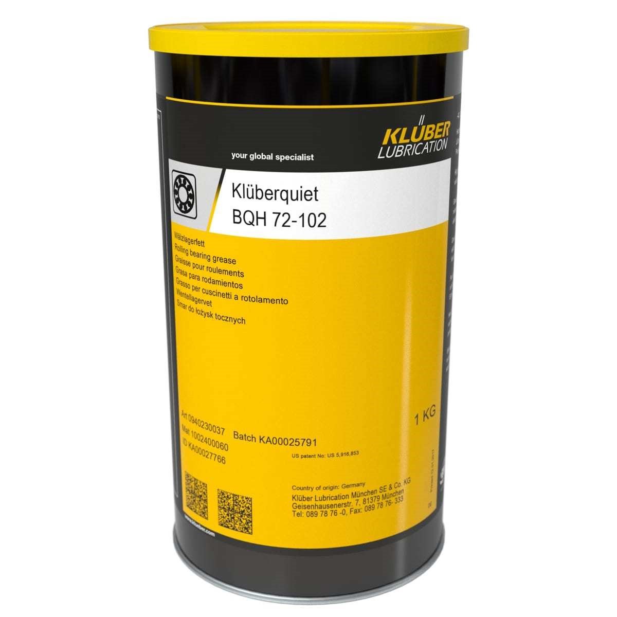 KLUBER BQH 72-102 (1 KG)