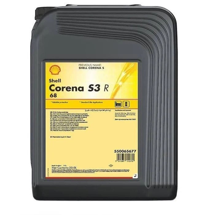 SHELL CORENA S3 R 68 (20 LT)