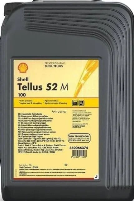 SHELL TELLUS S2 M 100 (20 LT)