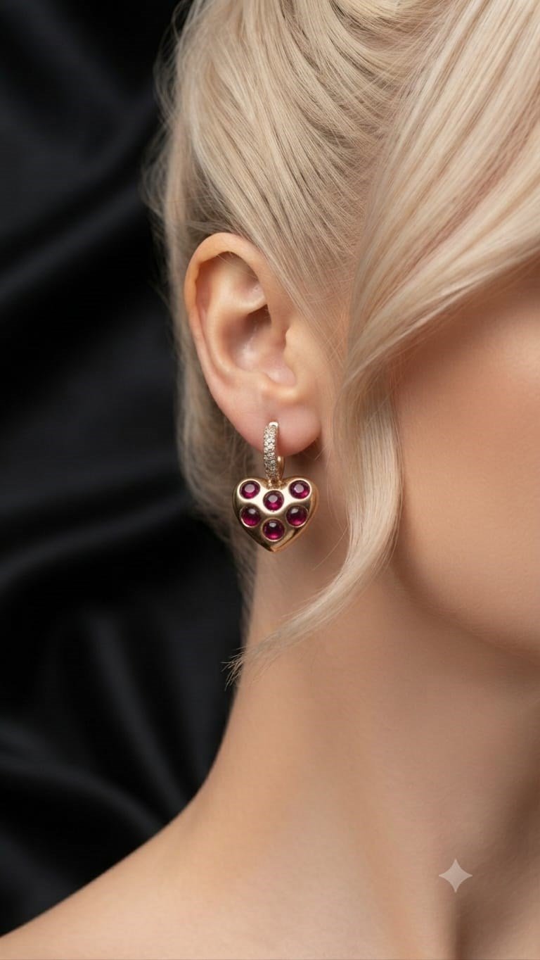 ✨Madame Bella Kalitesi|14 k altın kaplama Özel Kuyumcu İşçiliği/Suya Dayanıklı & Kararmaz/Hafif/Antialerjik/Kadın Küpe✨