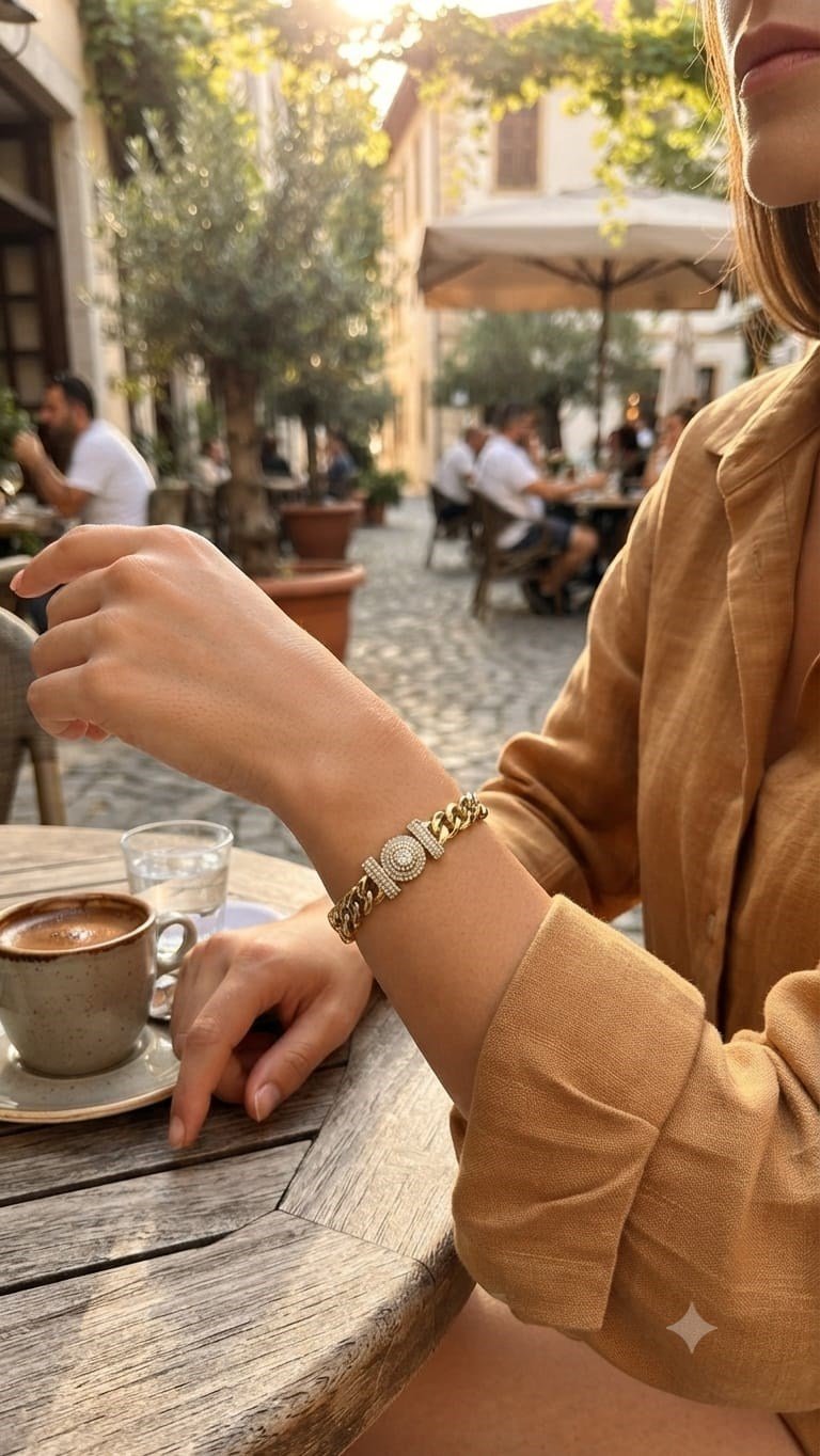 14 K KARARMAZ KAPLAMA , ESTETİK,ŞIK, LÜX GÖRÜNÜM, ZARİF BİR ÇELİK KOLYE