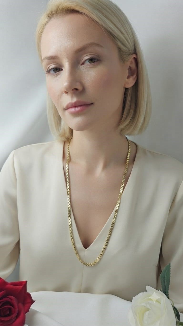 MADAME BELLA KALİTESİ,MODELİ VE İŞÇİLİGİ İLE ZARİF ,ŞIK.VE ESTETİK MODERN  BİR ÇELİK KOLYE