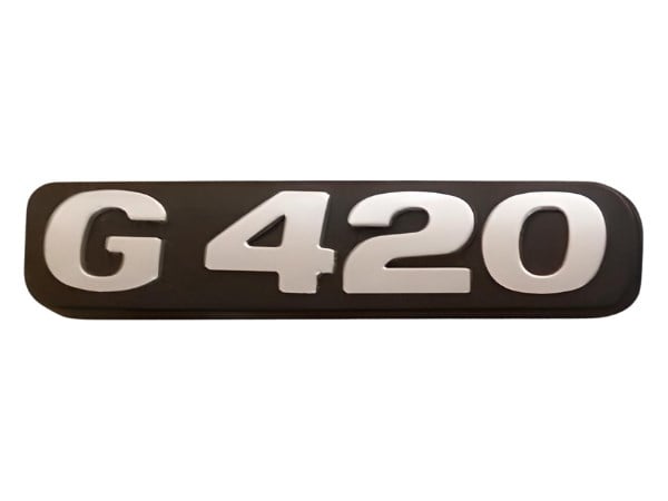 ALT PANJUR YAZISI SCANIA YENİ MODEL (G 420)