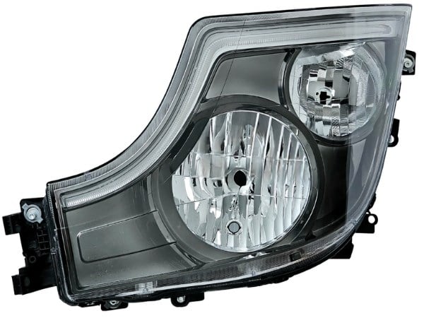 FAR ACTROS MP5 SOL (SİYAH ÇERÇEVELİ / SARI LEDLİ - BEYAZ LEDLİ / GEN-2)