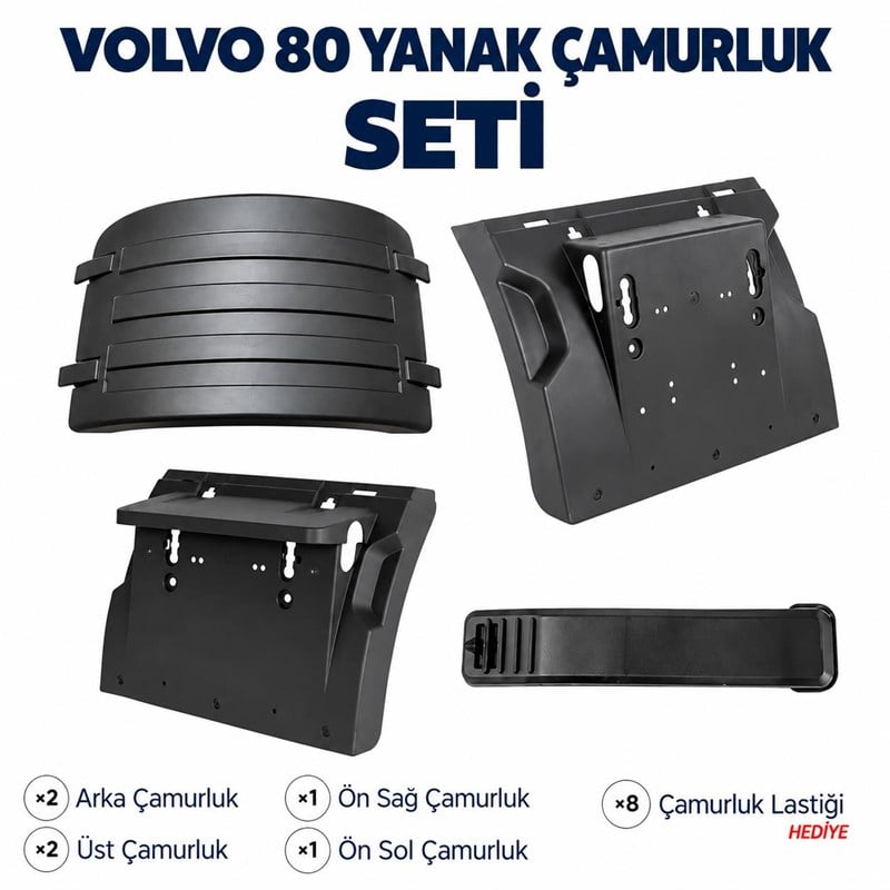Volvo 80 Yanak Çamurluk Seti
