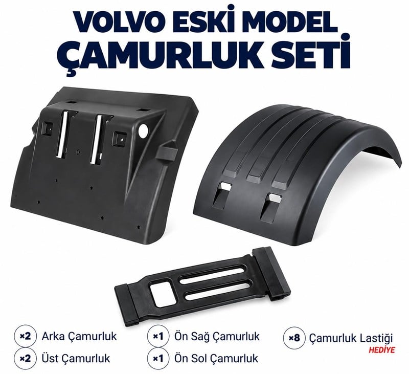 Volvo Eski Model Çamurluk Seti