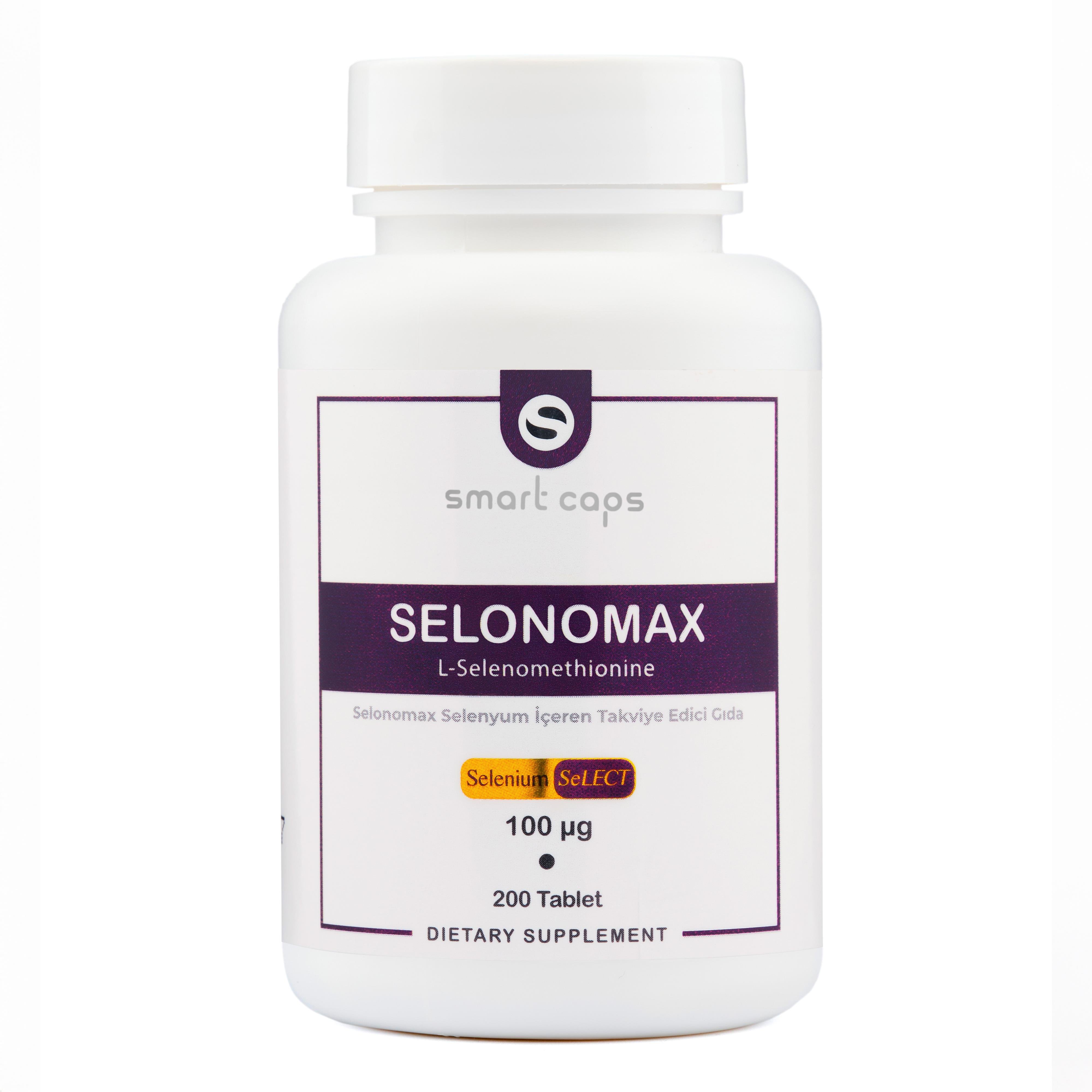 Smart Caps Selonomax Selenyum 200 Tablet