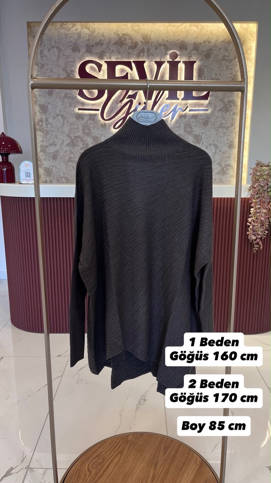 GHİSA TUNİK ANTRASİT