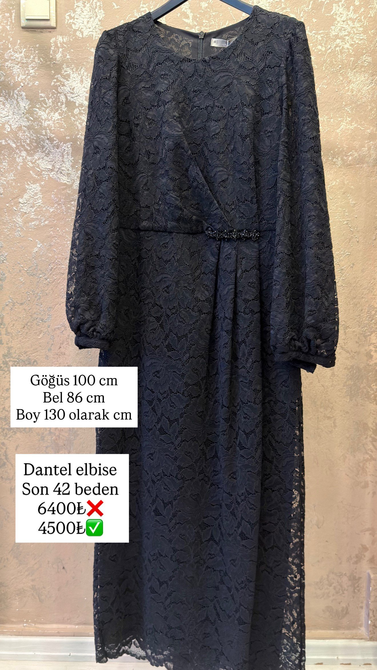 SEÇİL STORE GÜPÜRLÜ ELBİSE