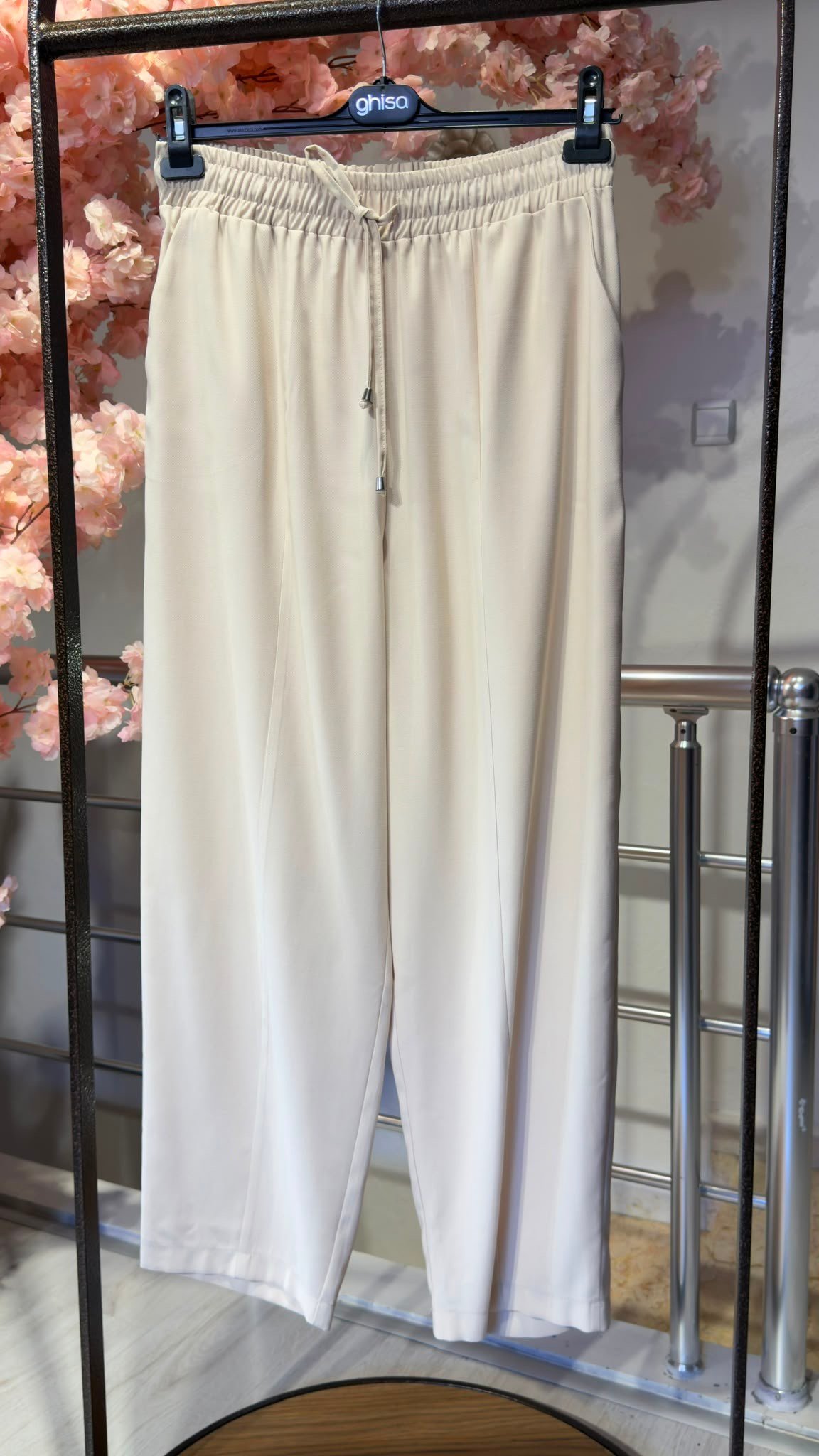 SENTEZ KREM MODAL PANTOLON 