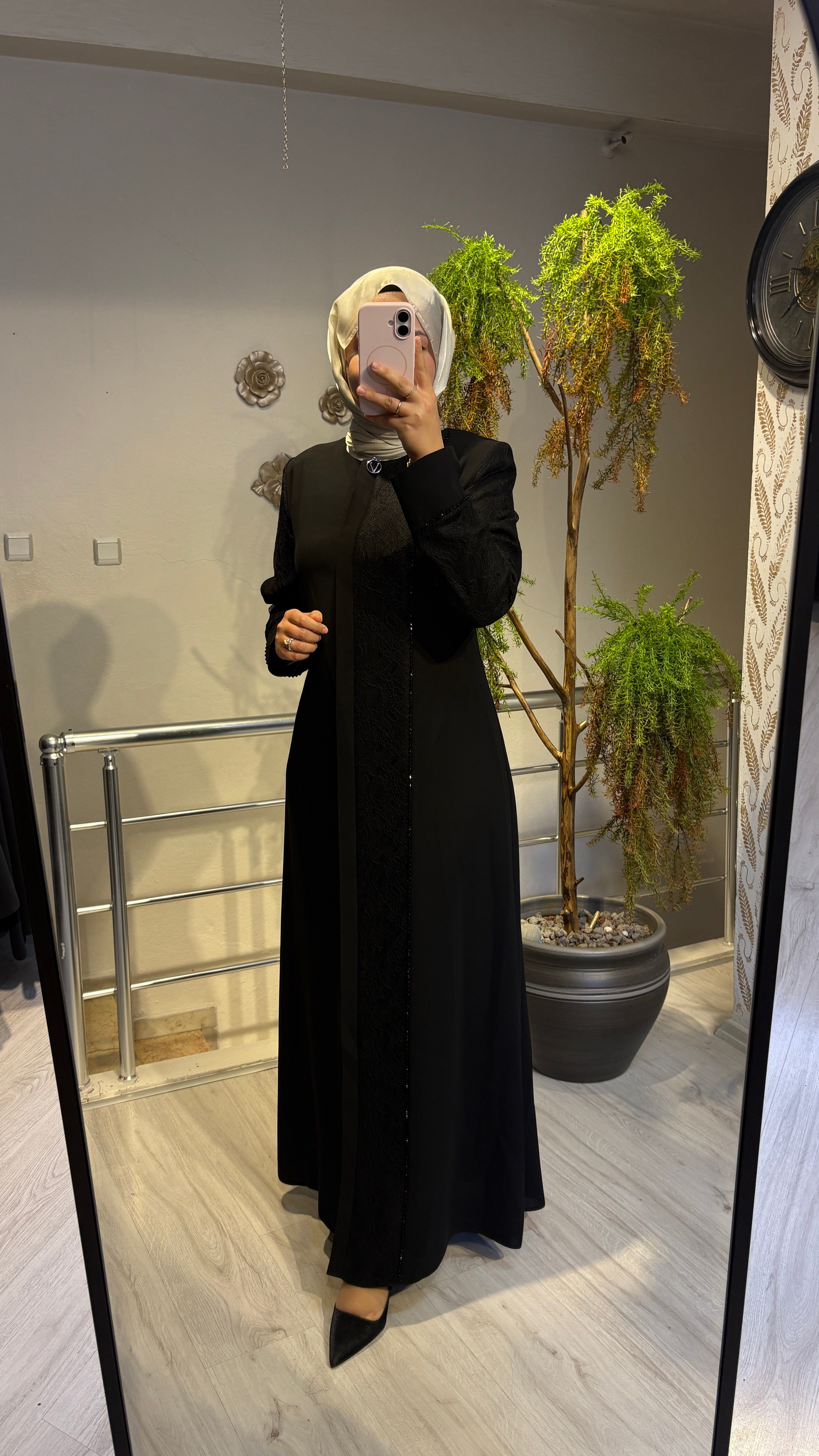 VATQA SİYAH FERACE