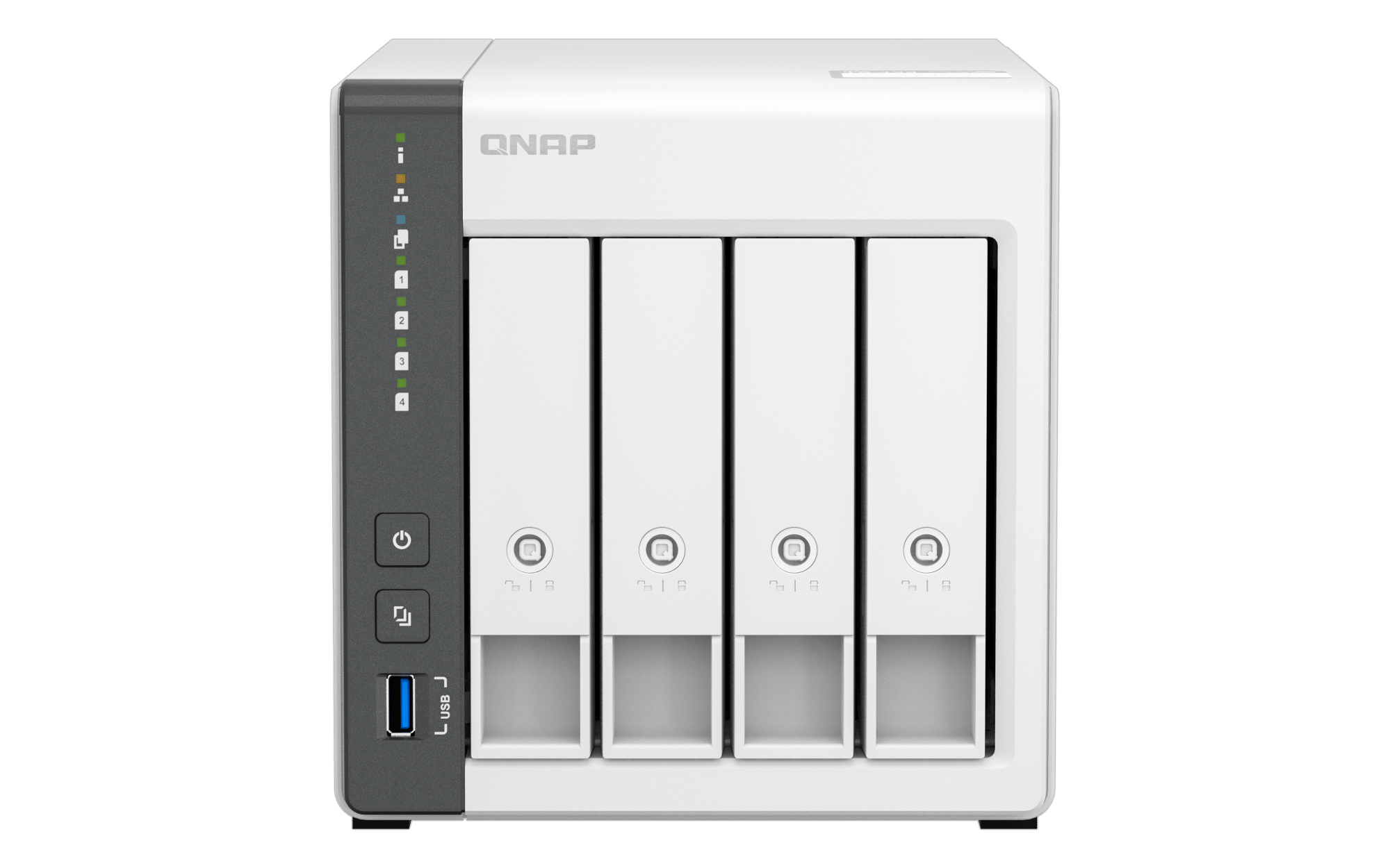 QNAP TS-433-4GB RAM 4 HDD YUVALI TOWER NAS