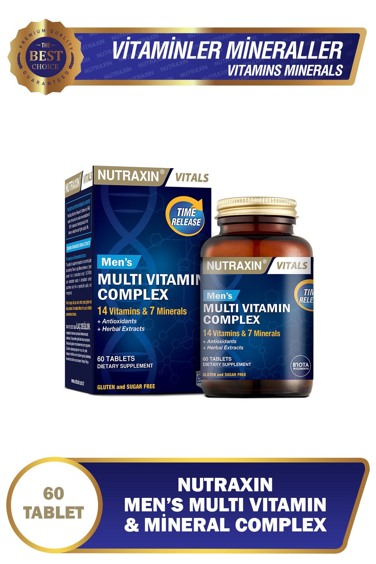 Multivitamin Complex Men's 60 Tablet