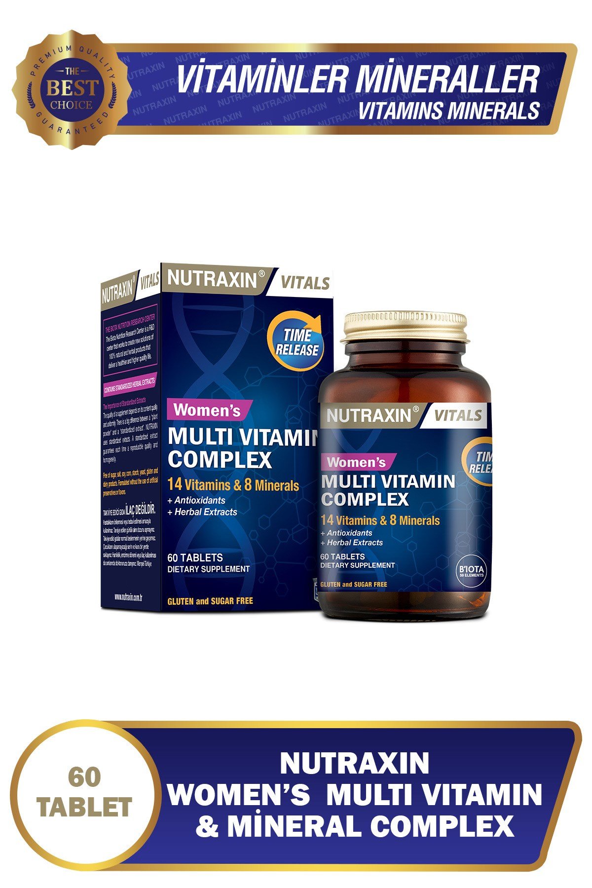 Multivitamin Complex Women's 60 Tablet