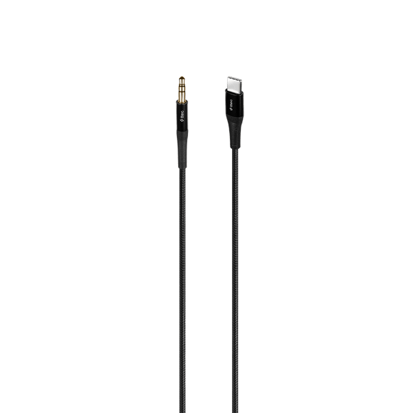 2AK03S ttec Aux - USB-C Ses Kablosu 100cm Siyah