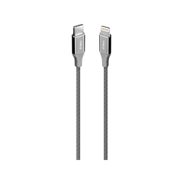 2DK41UG ttec AlumiCable USB-C - Lightning Hızlı Şarj Kablosu 150cm Uzay Grisi