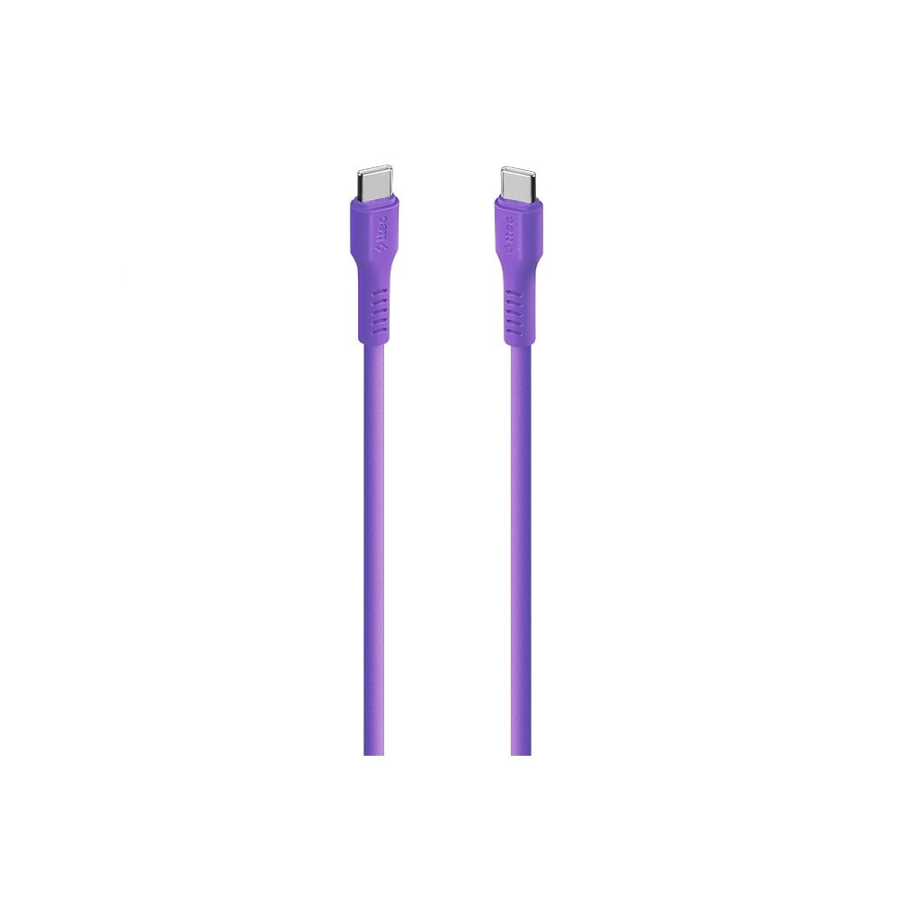 2DK59NMR ttec USB-C - USB-C 120cm 60W PD/QC Hızlı Şarj/Data Kablosu Neon Mor