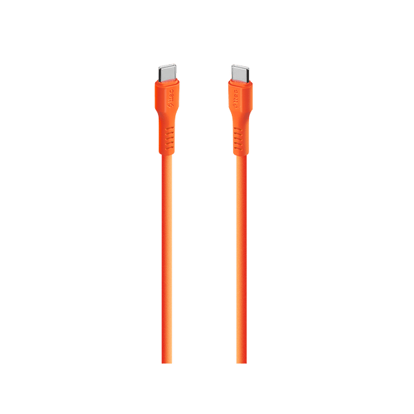 2DK59NT ttec USB-C - USB-C 120cm 60W PD/QC Hızlı Şarj/Data Kablosu Neon Turuncu