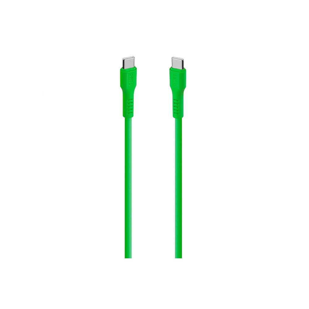 2DK59NY ttec USB-C - USB-C 120cm 60W PD/QC Hızlı Şarj/Data Kablosu Neon Yeşil