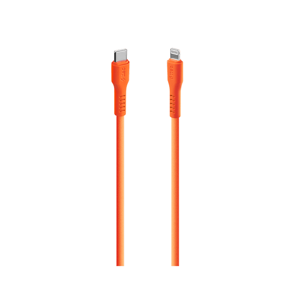 2DK60NT ttec USB-C - Lightning Hızlı Şarj Kablosu 120cm Neon Turuncu