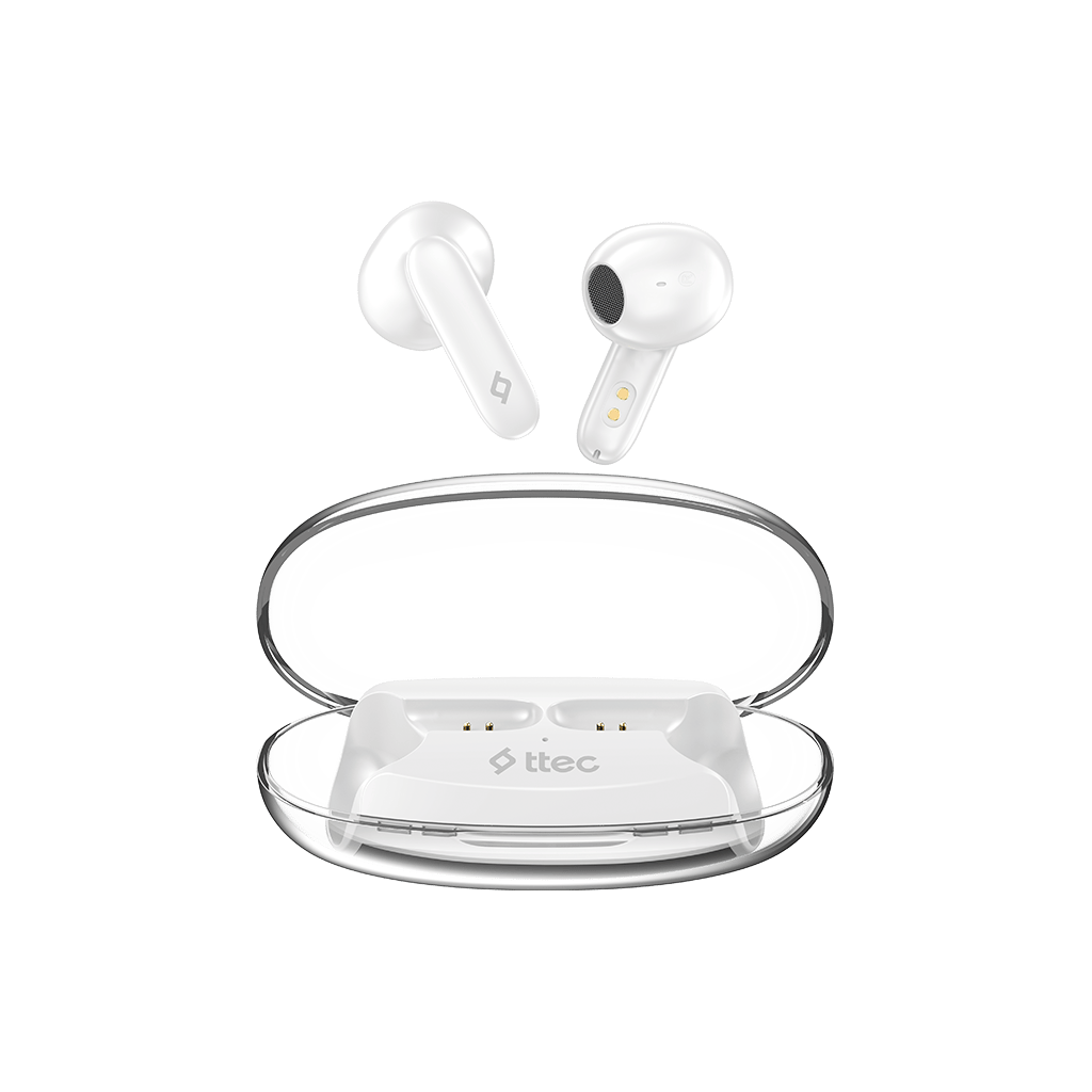 ttec 2KM170BB ttec AirBeat Glace Gerçek Kablosuz TWS Bluetooth Kulaklık- 2KM170 Buz Beyazı