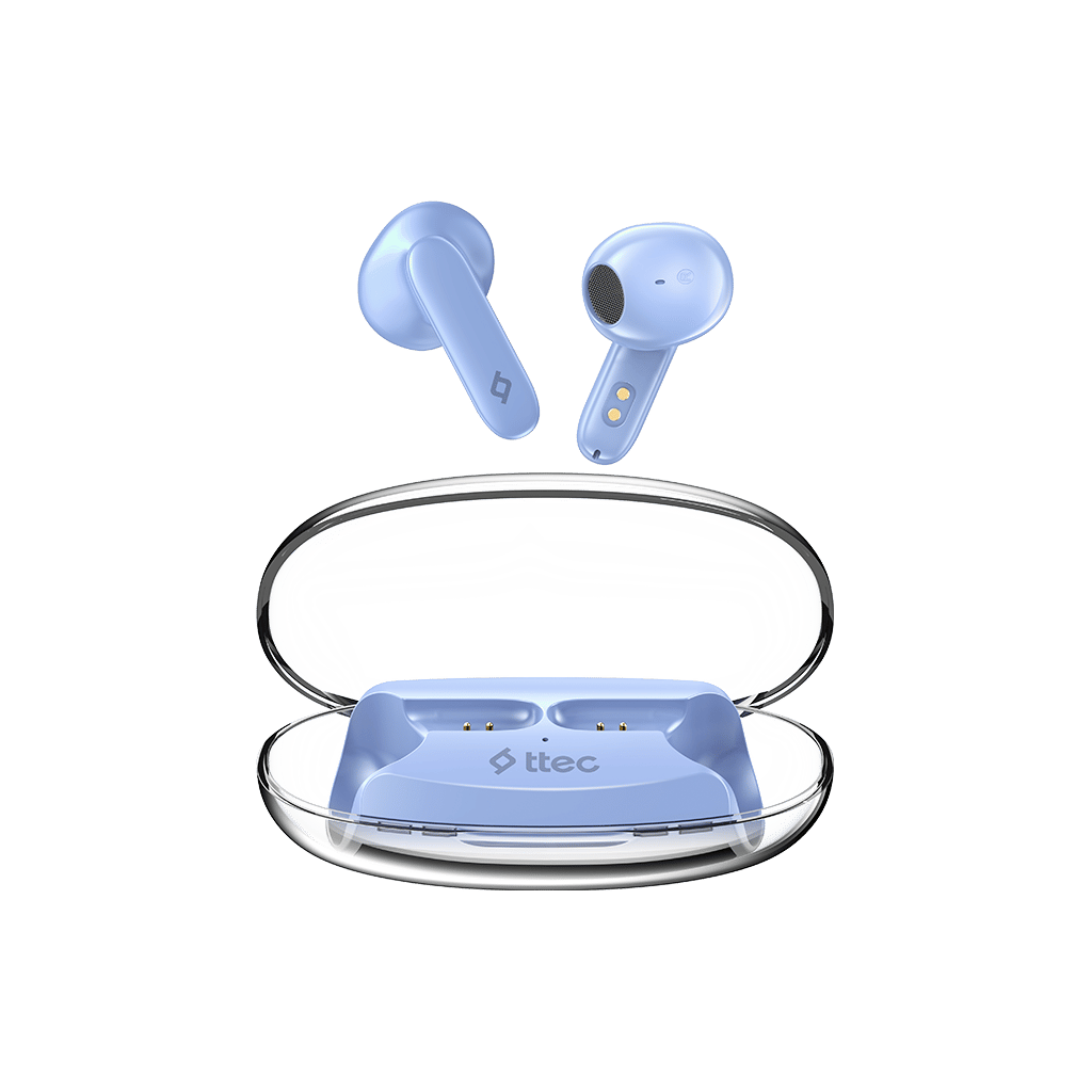 ttec 2KM170CM ttec AirBeat Glace Gerçek Kablosuz TWS Bluetooth Kulaklık- 2KM170 Çelik Mavisi