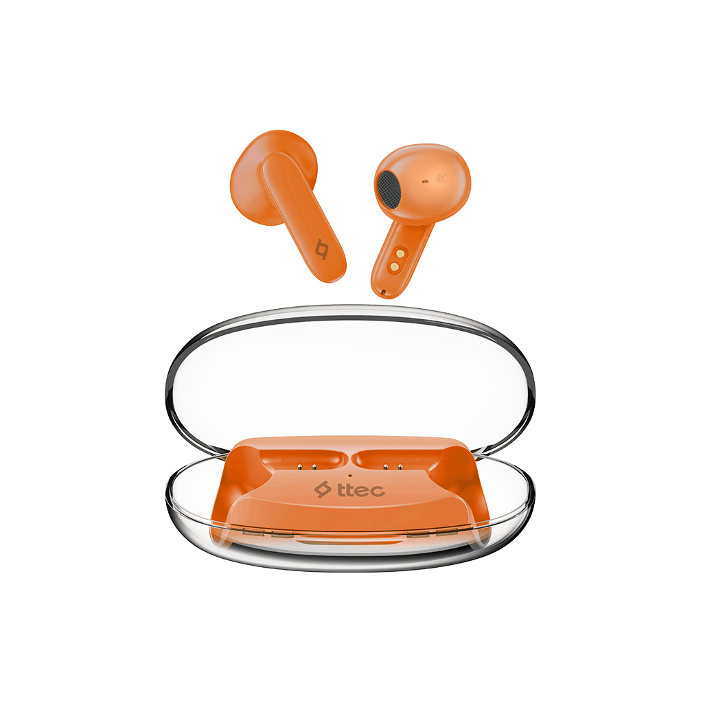 ttec 2KM170MT ttec AirBeat Glace Gerçek Kablosuz TWS Bluetooth Kulaklık- 2KM170 Mercan Turuncu